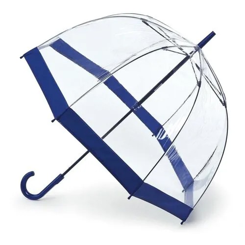 Зонт-трость FULTON, синий, бесцветный