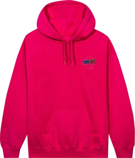 Худи Anti Social Social Club Let It Go Hoodie Pink, розовый