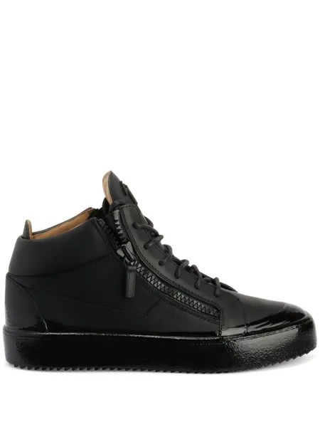 Giuseppe Zanotti высокие кеды Kriss, черный