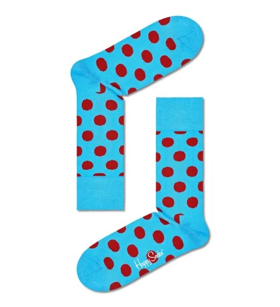 Носки унисекс Happy Socks BDO01 6200 голубые 29