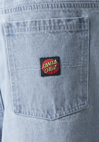 Джинсовые шорты Santa Cruz, стирание камня Big Unisex