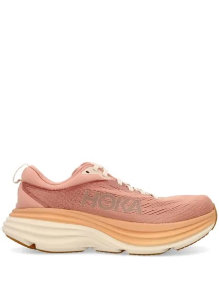 Кроссовки Hoka Bondi 8, темно-оранжевый