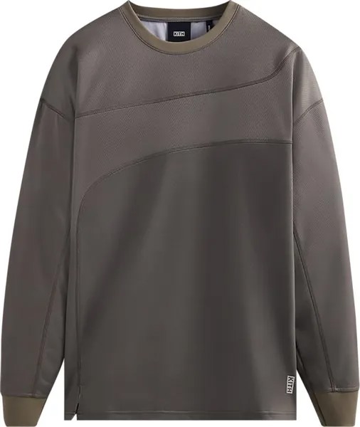 Лонгслив Kith Long-Sleeve Otto Tee 'Paragon', серый