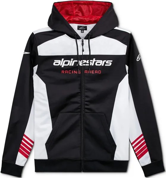 Толстовка с молнией Alpinestars Session LXE, черный/белый