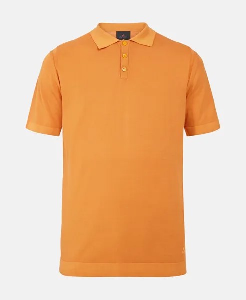 Трикотажная рубашка-поло Peuterey, светло-оранжевый