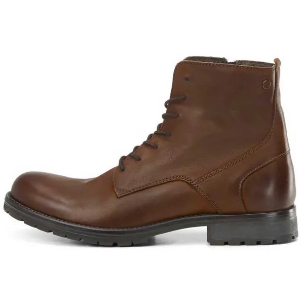 Ботинки Jack & Jones Fworka Leather 19 STS, коричневый