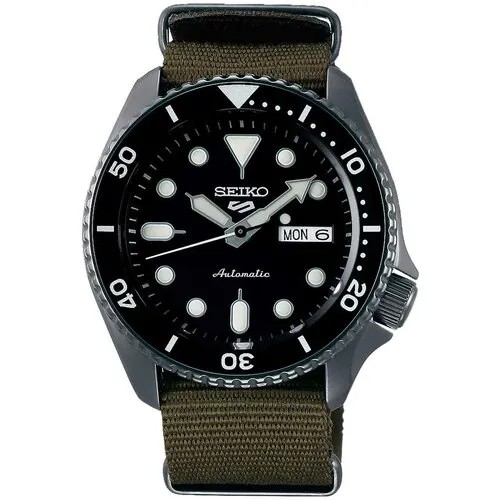 Наручные часы Seiko SRPD65K4S Seiko 5 Sports оливковый, Размер ONE SIZE