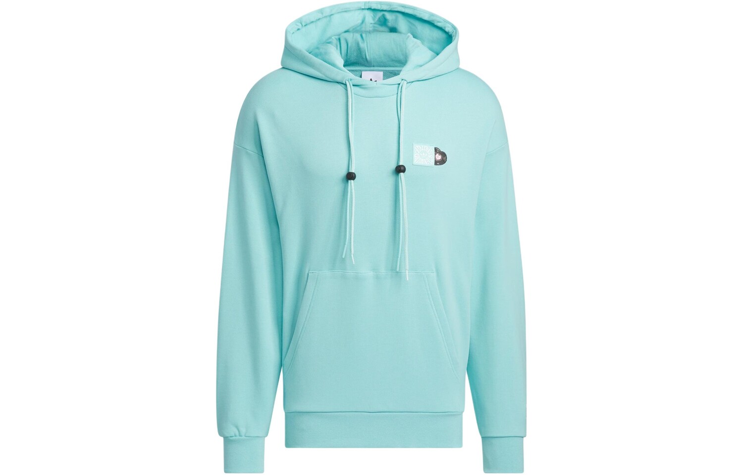 Свитшот ко Дню святого Валентина унисекс мятно-зеленый Adidas Originals, мятно-зеленый