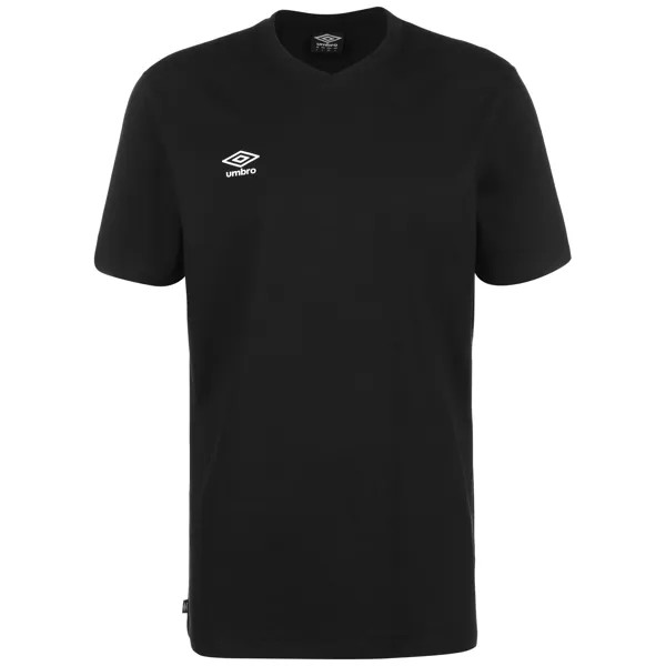 Рубашка Umbro T Shirt Club Leisure Crew, черный
