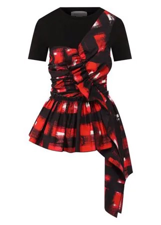 Хлопковый топ Alexander McQueen