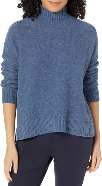 Свитер Turtleneck Box Top Eileen Fisher, цвет Twilight