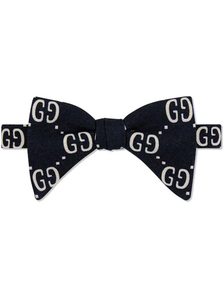 Gucci Kids галстук-бабочка с монограммой