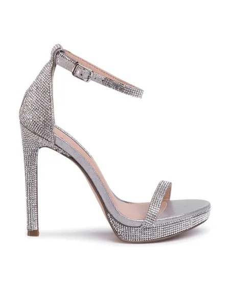 Сандалии Steve Madden, серебряный