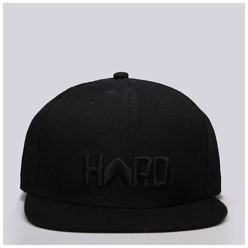 Шапка HARD logo snapback, размер OS, черный