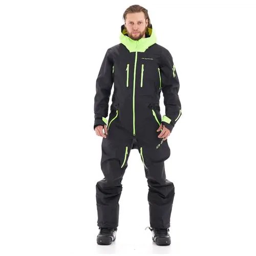 Dragonfly Комбинезон SuperLite 3L MAN Black - Yellow Fluo без утеплителя S