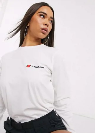 Белый лонгслив Berghaus