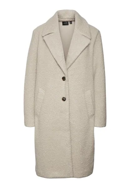 Пальто классическое VMANNY LONG COAT Vero Moda, цвет oatmeal