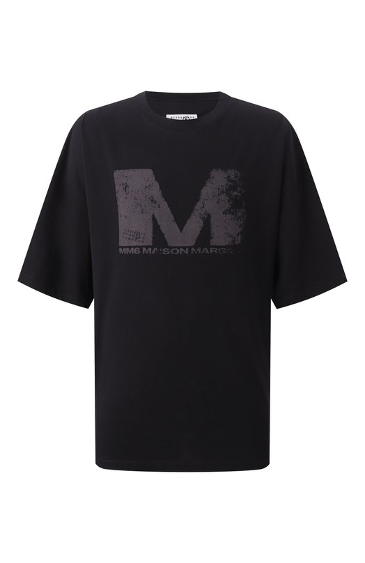 Хлопковая футболка MM6