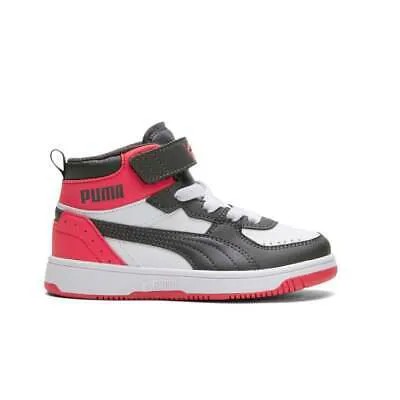 Puma Rebound Joy High Top Youth Boys Белые кроссовки Повседневная обувь 37468816