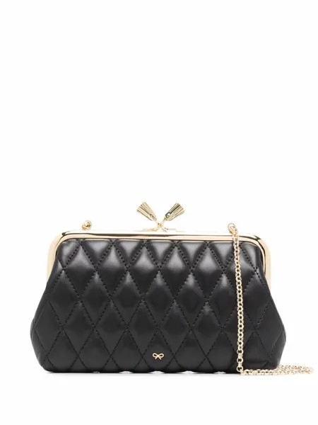 Anya Hindmarch стеганый клатч Maud