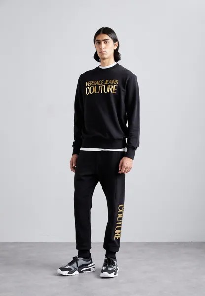 Спортивные брюки LOGO FOIL Versace Jeans Couture, черный