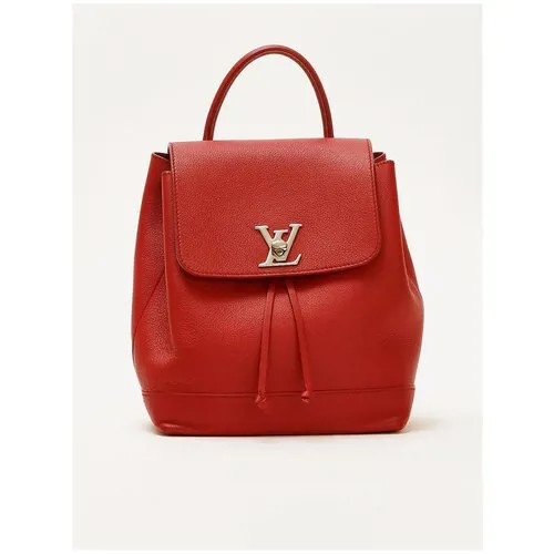 Ресейл сумка женская Louis Vuitton, Lockme , Красный, Отличное