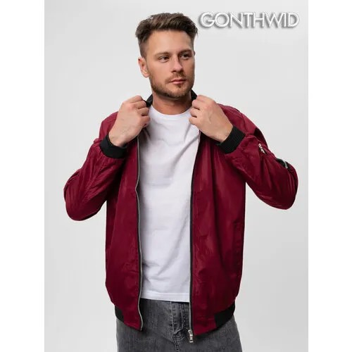 Бомбер GONTHWID, размер XL, красный