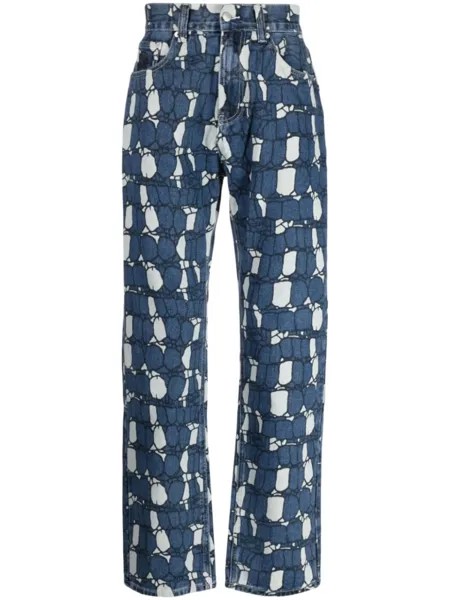 Billionaire Boys Club джинсы Gator прямого кроя, синий