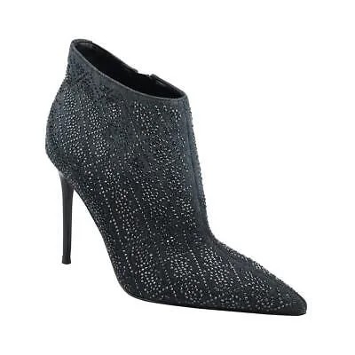 Guess Женские ботильоны Fazzie, черные туфли со стразами 10, средний (B,M) BHFO 3720
