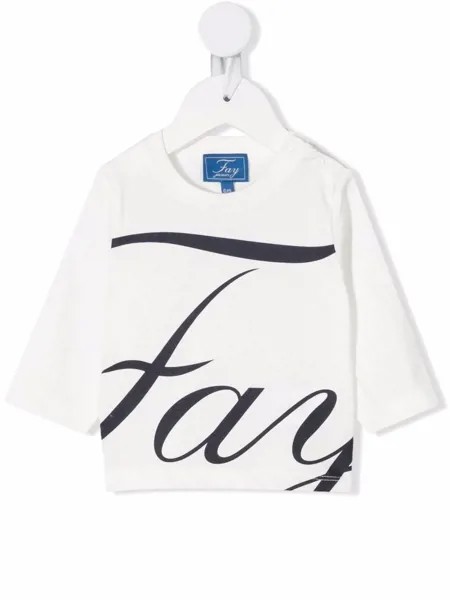 Fay Kids футболка с логотипом