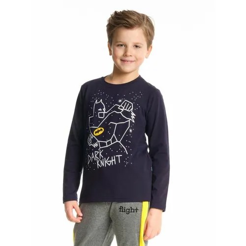 Лонгслив Mini Maxi, хлопок, размер 146, синий