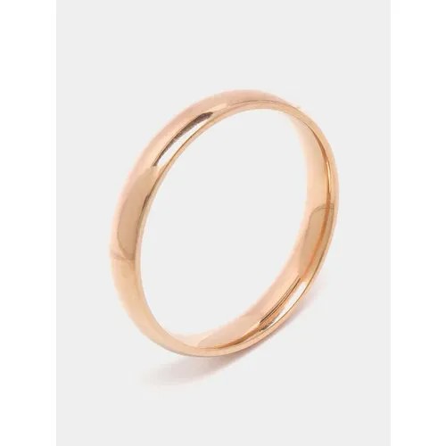 Кольцо обручальное Noname, размер 16, розовый