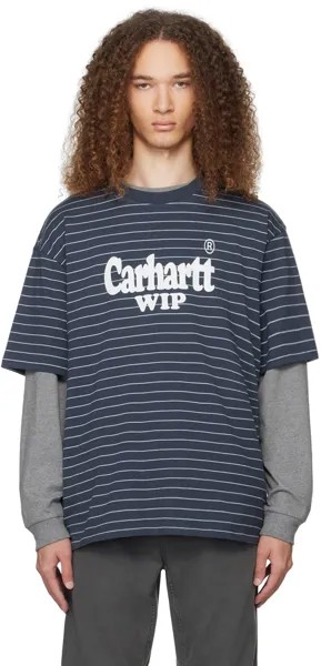 Синяя футболка Orlean Spree Carhartt Work In Progress