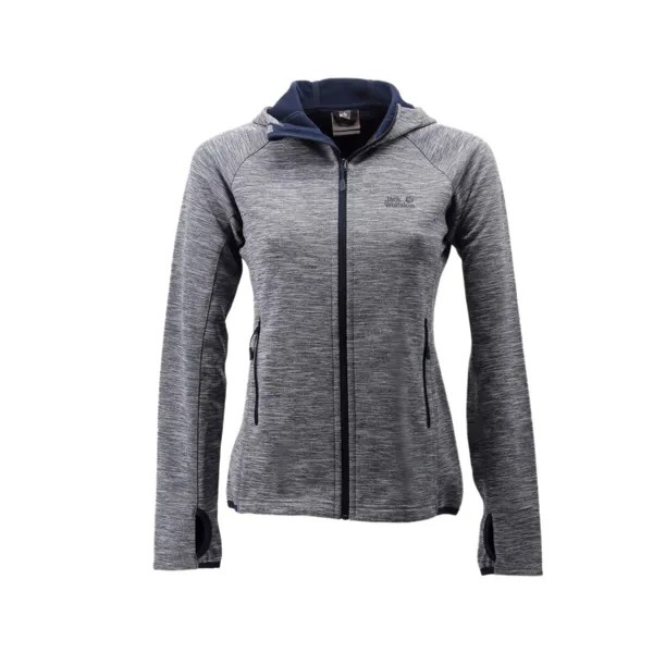 Спортивная куртка Jack Wolfskin Jacke La Cumbre Trail Fleece Hoodie, синий