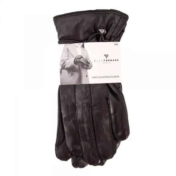 Женские кожаные перчатки на подкладке BILL TORNADE