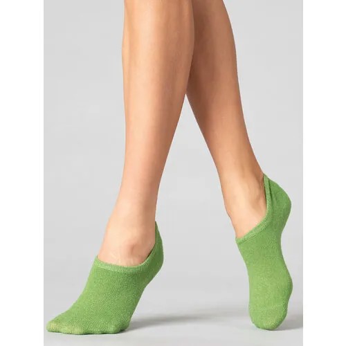 Носки Giulia, размер 36-40, зеленый, коричневый