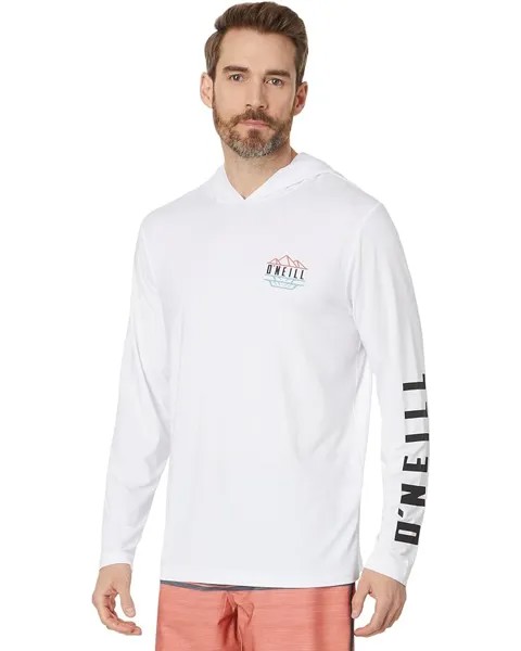 Футболка O'Neill Traveler UPF Hooded Long Sleeve, белый