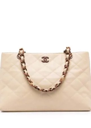 Chanel Pre-Owned стеганая сумка на плечо 2001-го года