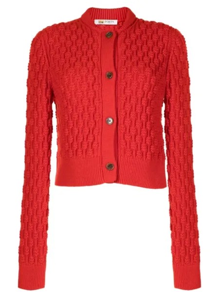 Ports 1961 кардиган с круглым вырезом, красный