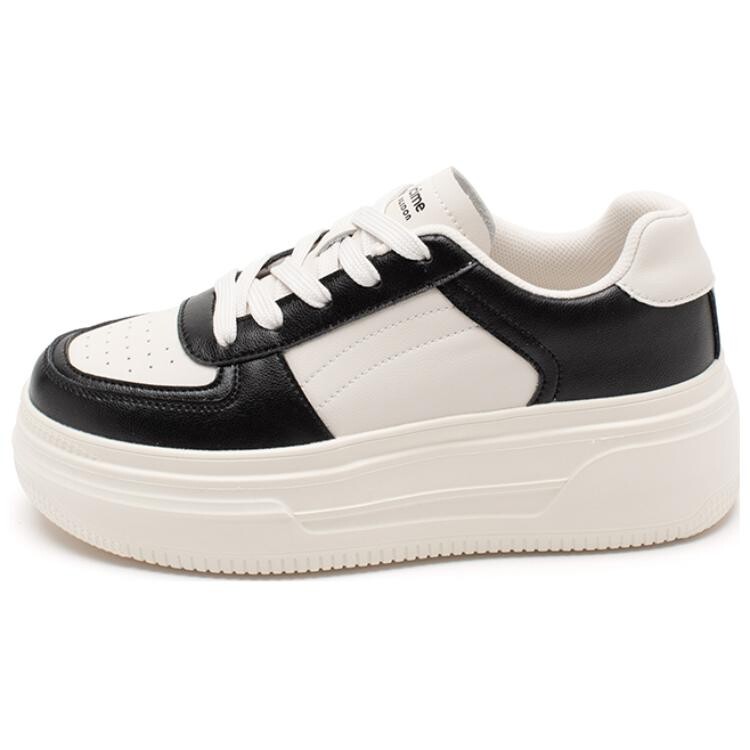 Кроссовки AGSDON Lifestyle Shoes Women's Low-top, бежевый/черный