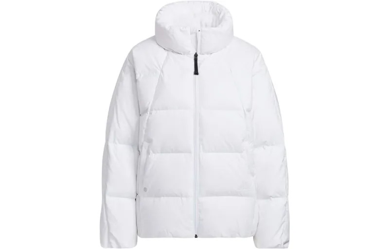 Пуховик женский белый Adidas