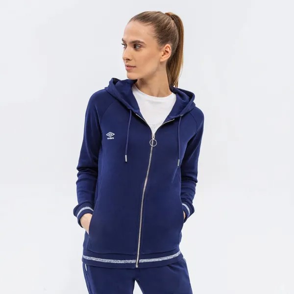 Свитшот Umbro Hanna с капюшоном, синий