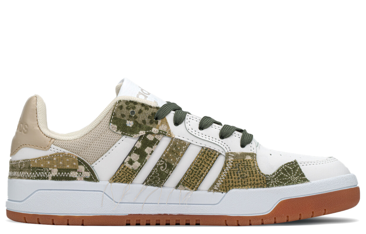 Кроссовки adidas neo Entrap Skateboarding Shoes Women's Low-top Green, зеленый
