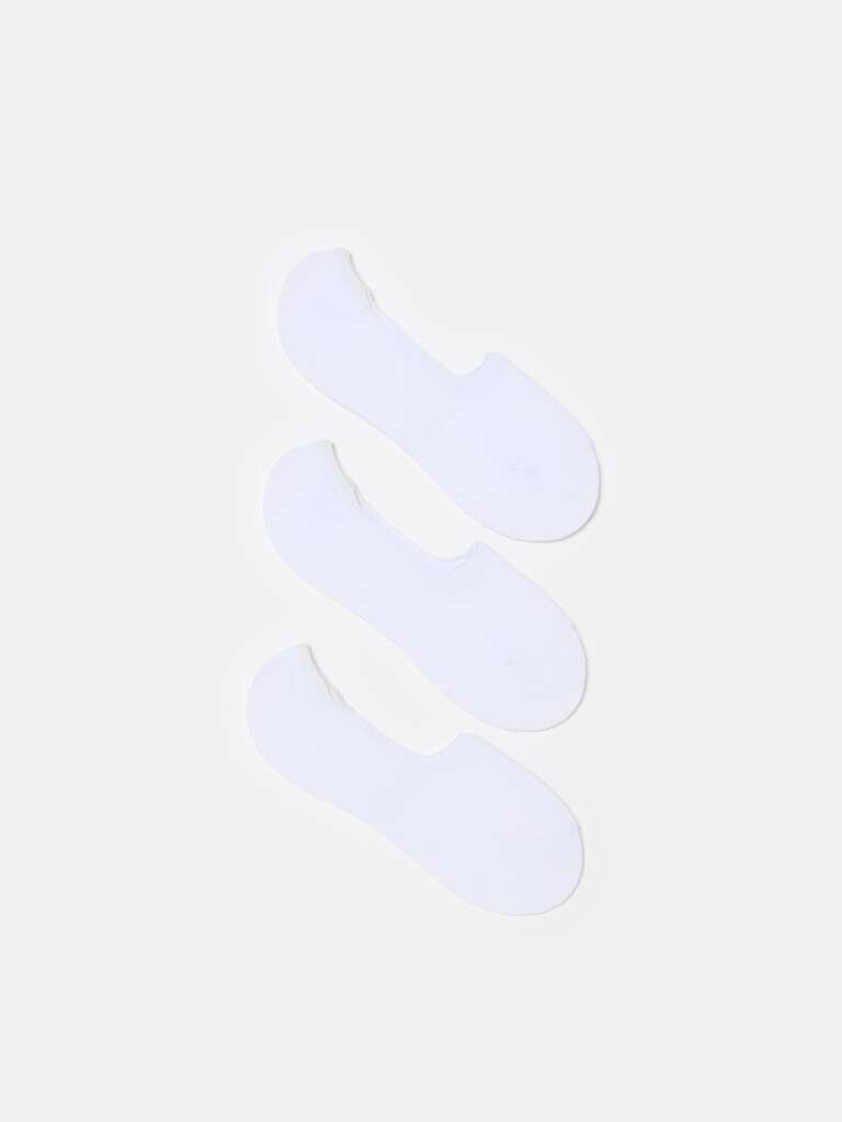 Эластичные носки для обуви из трех пар Ovs, цвет optical white