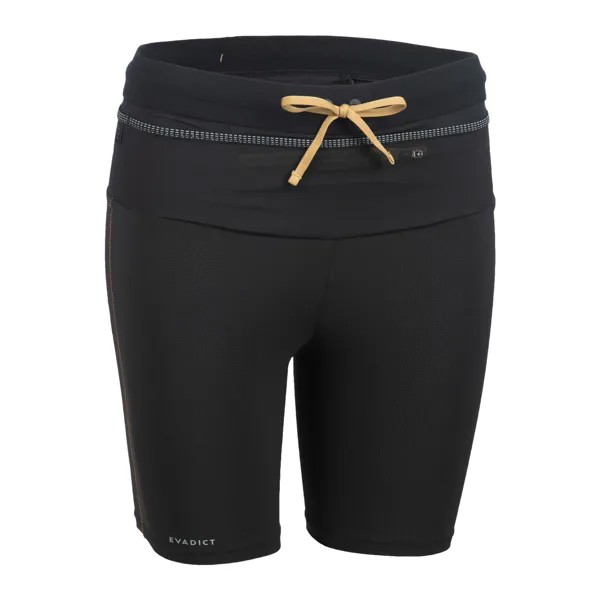 ЖЕНСКИЕ ШОРТЫ TRAIL RUNNING EMBOSS TIGHT - ЧЕРНЫЙ/БРОНЗОВЫЙ Evadict