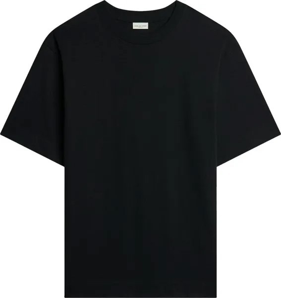 Футболка Dries Van Noten Boxy Fit  'Black', черный