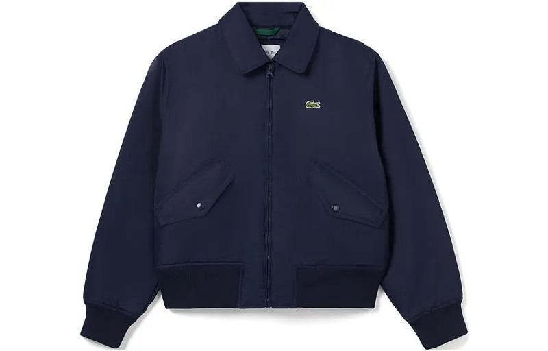Куртка женская темно-синяя Lacoste