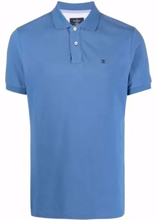 Hackett узкая рубашка поло с вышитым логотипом