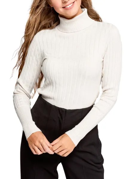 Водолазка женская oodji 64412206 белая XL
