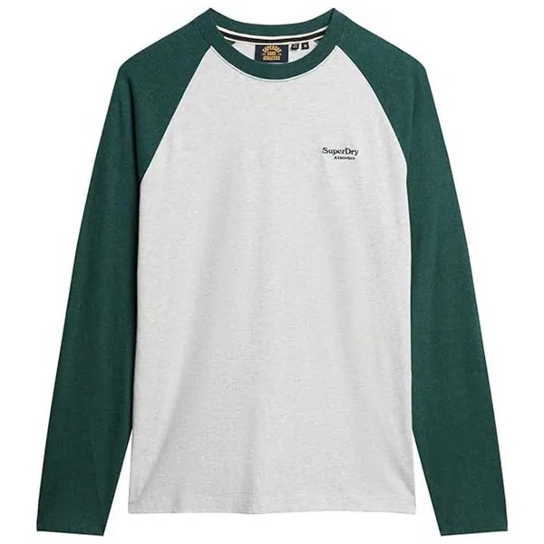 Лонгслив Superdry Essential Baseball, серый